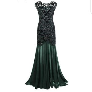 Gatsby 20's Inspired Flapper Dress